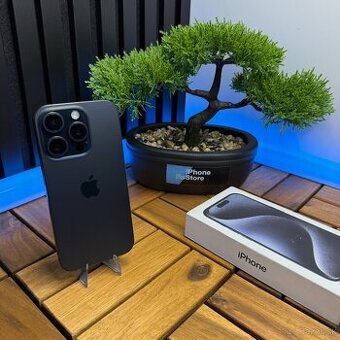 🔵  iPhone 15 Pro 256 GB Blue Titanium | Záruka 1 Rok