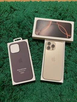 Predám iPhone 16 Pro Max, 256 GB, desert titanium