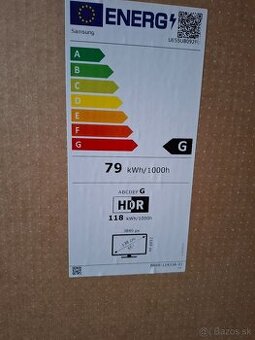 Predám nerozbaleny tv samsung crystal UHD, U8000F