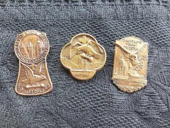3 x odznak CS OROL.