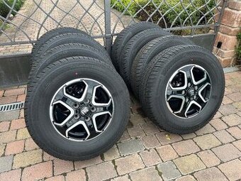 Fiat Ducato alu kolesa se zimní pneumatikami