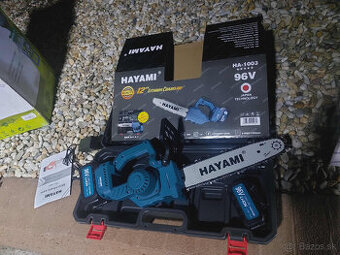 Aku pila ručna lišta 40cm +2x batéria 48V +1x retaz 1x lišta