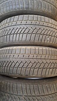 Predám 4ks jazdené zimné 225/55r17 2+2modely