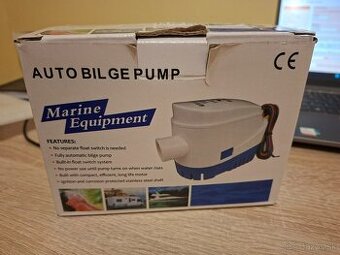 Plne automatické kalové čerpadlo 1100GPH 12V