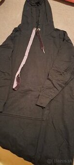 Mikina predlžena, cierna