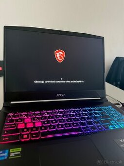 MSI Katana 15 B13VGK – AKO NOVÝ | i7‑13620H | RTX 4070 8GB