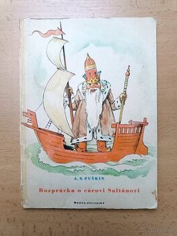 Puškin Rozprávka o cárovi Saltánovi, il. K. Ondreička