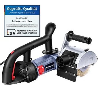 Nová 25 FANZWORK V2 1500 W Satinačná valcová brúska