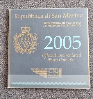 San Maríno - Oficiálna ročníková sada euromincí  2005