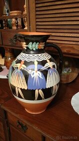 Veľký starý džbán Pozdišovská keramika - 1