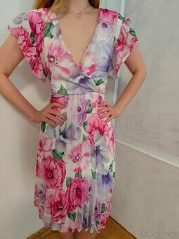 Kvetinove saty univelkost pre S,M,L