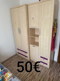 Detská izba skriňa