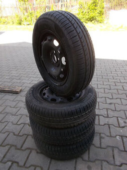 Plechové disky VW Polo 5x100 + 165/70R14
