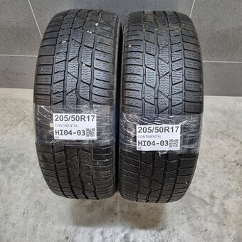 Zimné pneumatiky 205/50 R17 CONTINENTAL