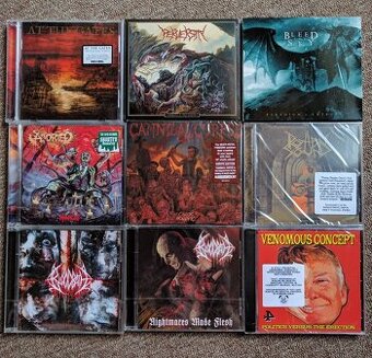 Nové death metal CD