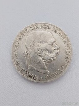 Mince 5 koruna 1900 F.J.