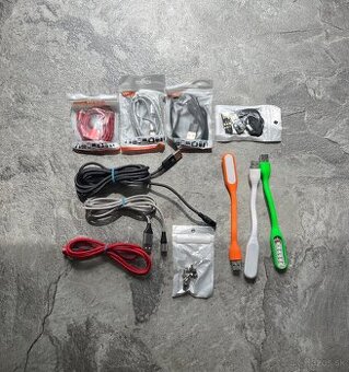Magnetické káble iPhone, USB- C, USB led svetlá - 1