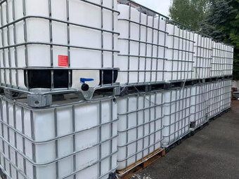 predám plastové nádrže 1000 ibc kontajner