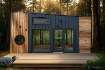 Predávame nový prémiový Tiny House so saunou - Znížená cena