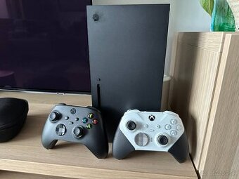 Xbox Series X (zánovné + Elite Series 2 ovladač)
