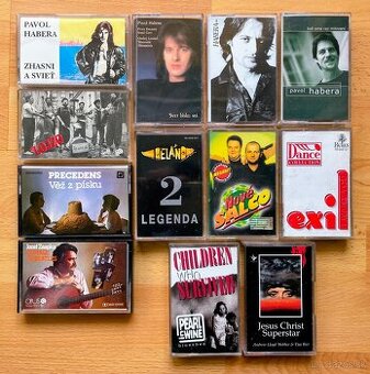 MC kazety - SK a CZ interpreti