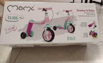 odrážadlo a kolobežka MoMi ELIOS 2v1
