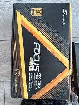 Zdroj – Seasonic FOCUS GX-750 ATX 3.0 Záruka 24 mesiacov
