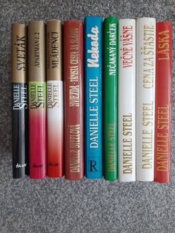 DANIELLE STEEL zbierka kníh,  PREDÁM