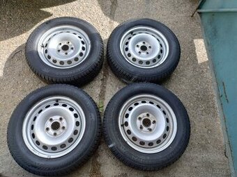 195/65 R15 zimné pneu + disky 5x112 7mm