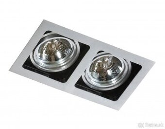 Bodové svietidlo zápustné AZzardo Sisto 2 Aluminium