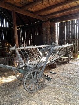 Drevený voz - rebriňak