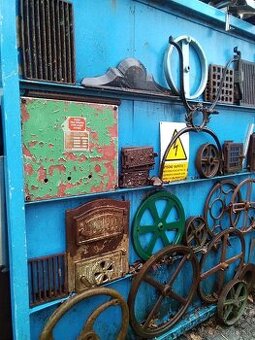 Predám liatinové mriežky, dvierka..