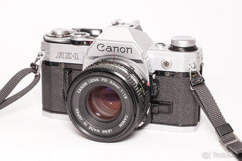 Canon AE-1, FD 50mm/1,8