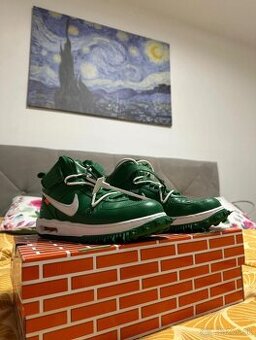 Nike x Off-White Air Force 1 Mid Pine Green