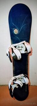 153 cm snowboard Burton Air + viazanie Burton Mission L