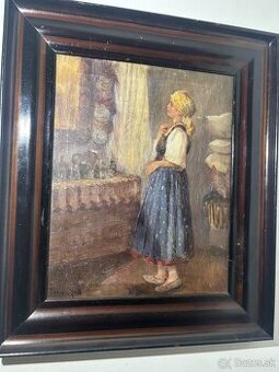 obraz olej na platne