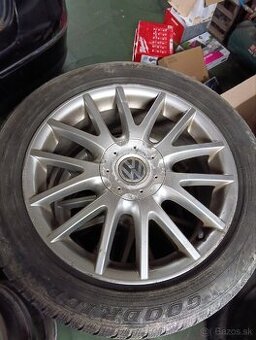 5x112 R17 VW + Zimné pneu