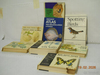 Predám knihy o prírode