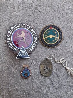 Auto moto odznaky medaile plakety