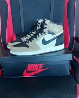 Tenisky Air Jordan 1 Retro High Black Mushroom (č. 46)