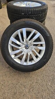 Originál VW Touareg III R19" – 98% pneu Alu kola V