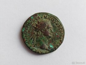 Originálna minca cisára Domiciána Rím 1. storočie