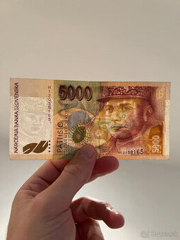 Slovenská Bankovka 5000 SK ( 1993 - 2008 )