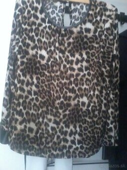 Blúz leopardia