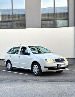 Škoda Fabia 1 Combi Biela Pekný stav Servisná knižka