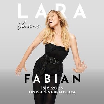 Predám lístky LARA FABIAN koncert 15.6 BA