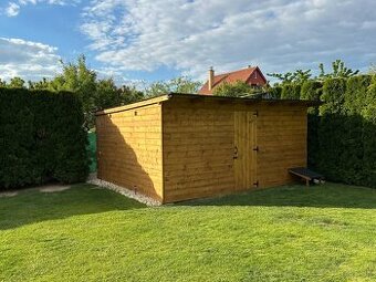 Drevený altánok, terasa, pergola, prístrešok a chatka – na m