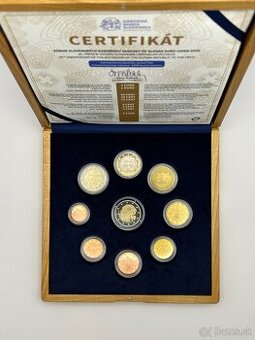 2€ OECD privátna euro sada proof 2020 2€ 1€ a cent