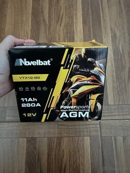 Akumulátor batéria 12V na motorku