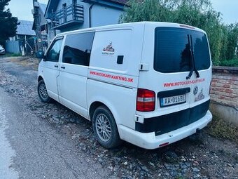 VW T5, 2,5 TDi, 2006, 310.000km, 1/2 caravan